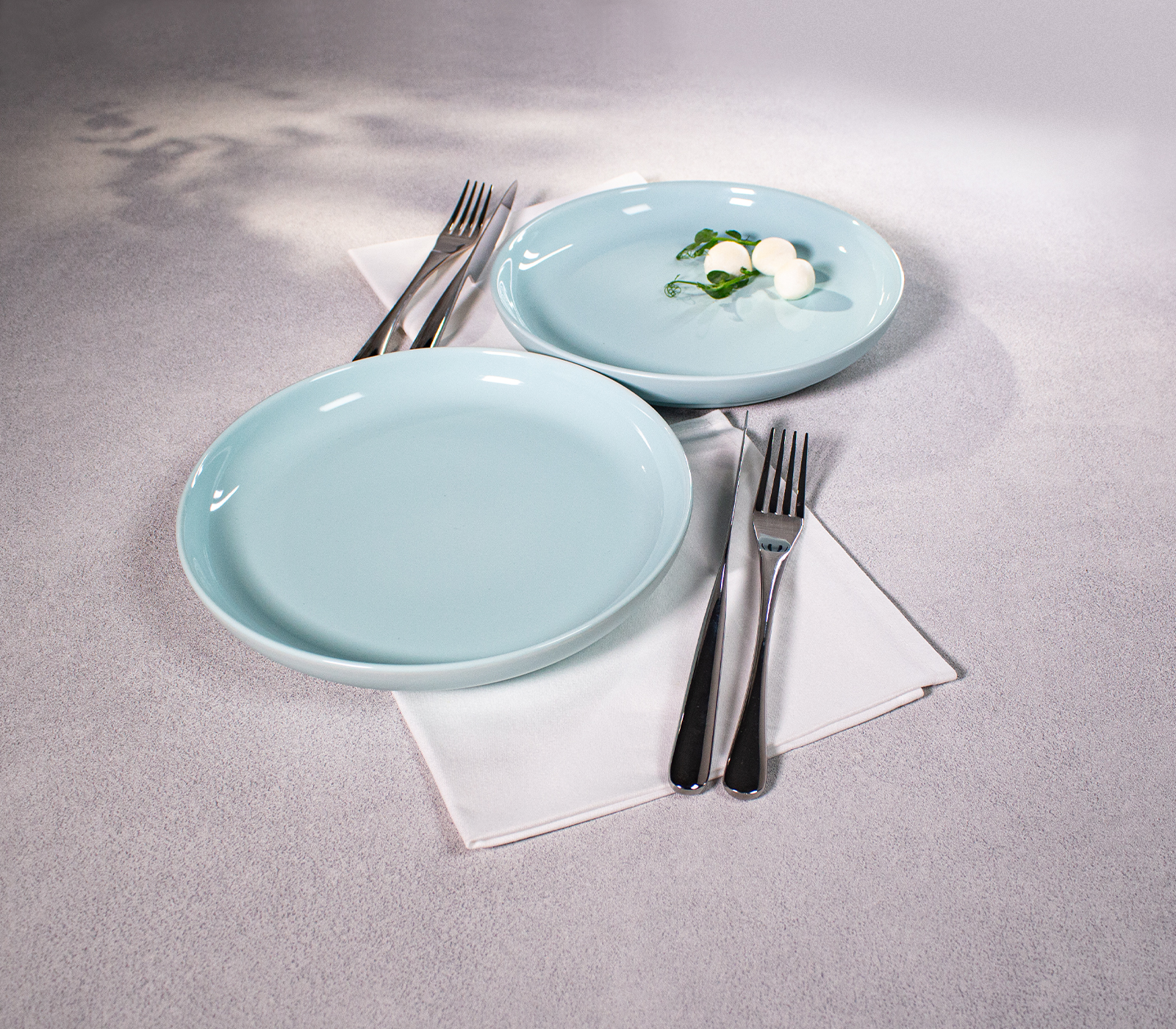 Набор тарелок обеденных PATIO (голубой)