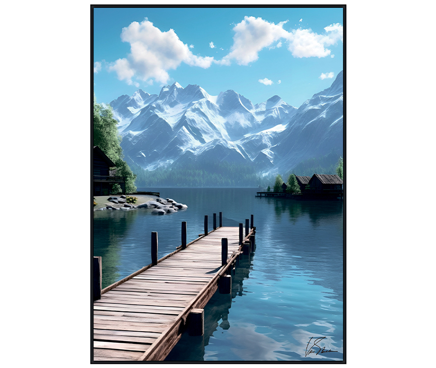 Картина на холсте в раме AZZURO арт.8257041